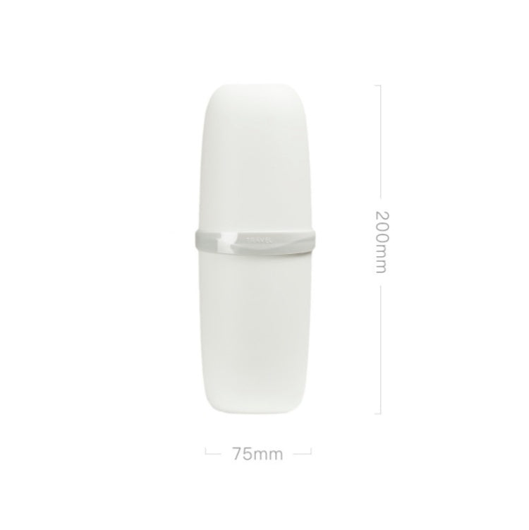 4 PCS Accompanying Cup Travel Portable Mouthwash Toothbrush Box