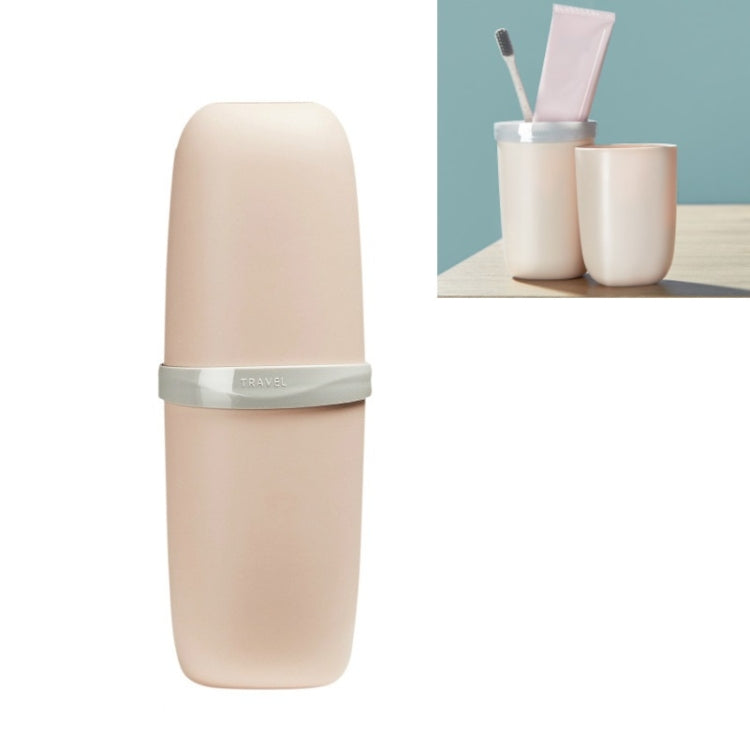 4 PCS Accompanying Cup Travel Portable Mouthwash Toothbrush Box