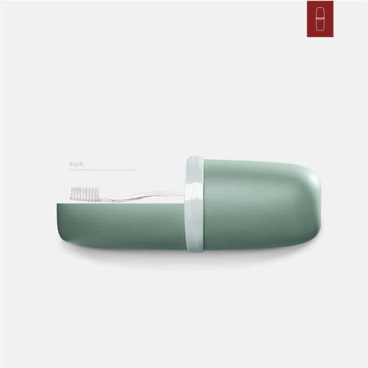 4 PCS Accompanying Cup Travel Portable Mouthwash Toothbrush Box