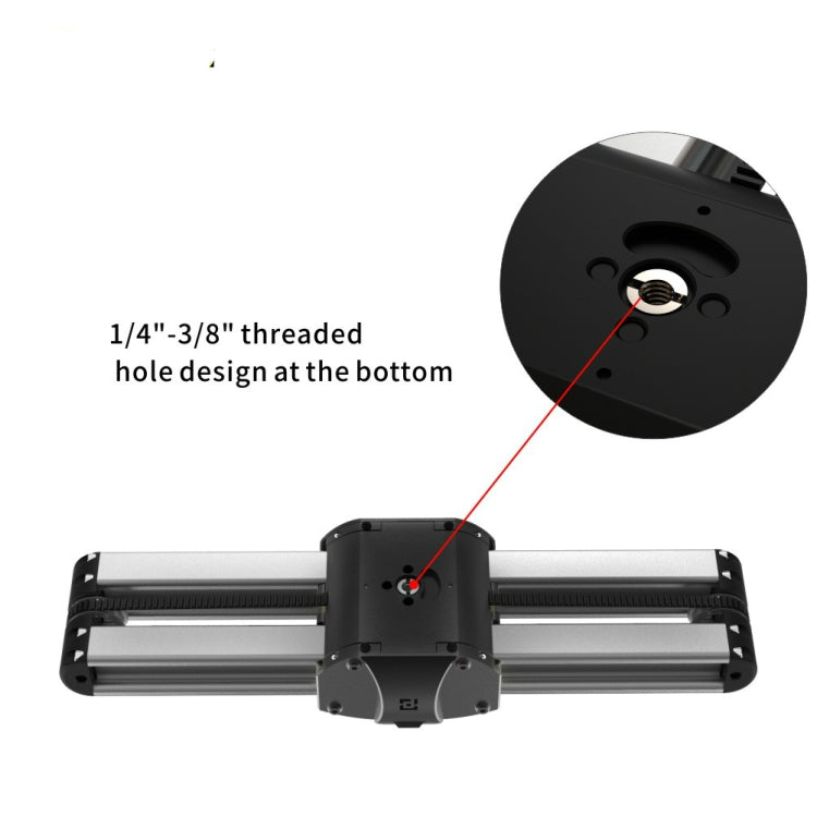 Micro 2 Slide Rail SLR Camera Mobile Phone Electric Time-lapse Photography Fluid Damping Track Slider