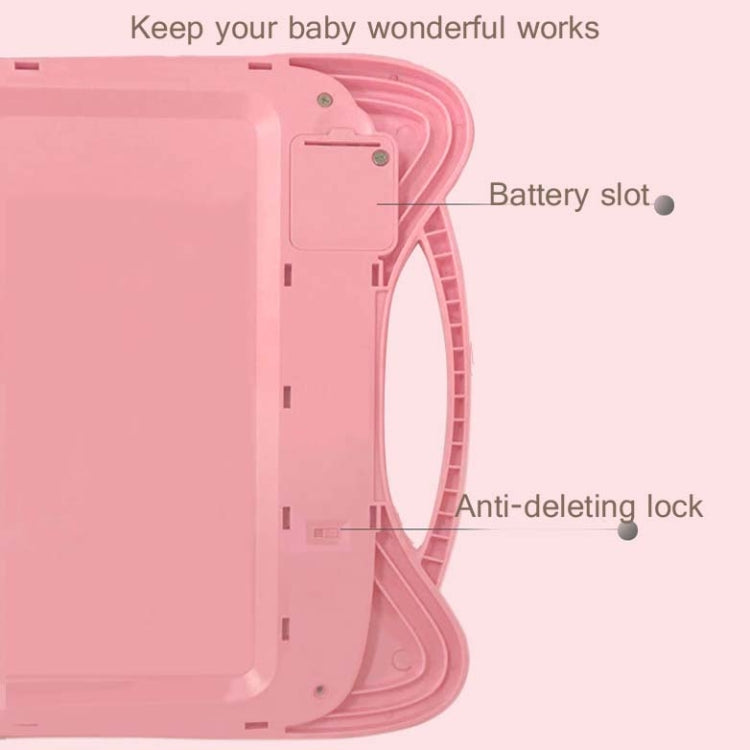 12 inch Children LCD Drawing Board Handwriting Board Light Energy Electronic Small Blackboard, Style:Monochrome Highlight