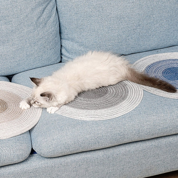 Pet Supplies Cat Scratching Board Hand-woven Ramie Grinding Pad