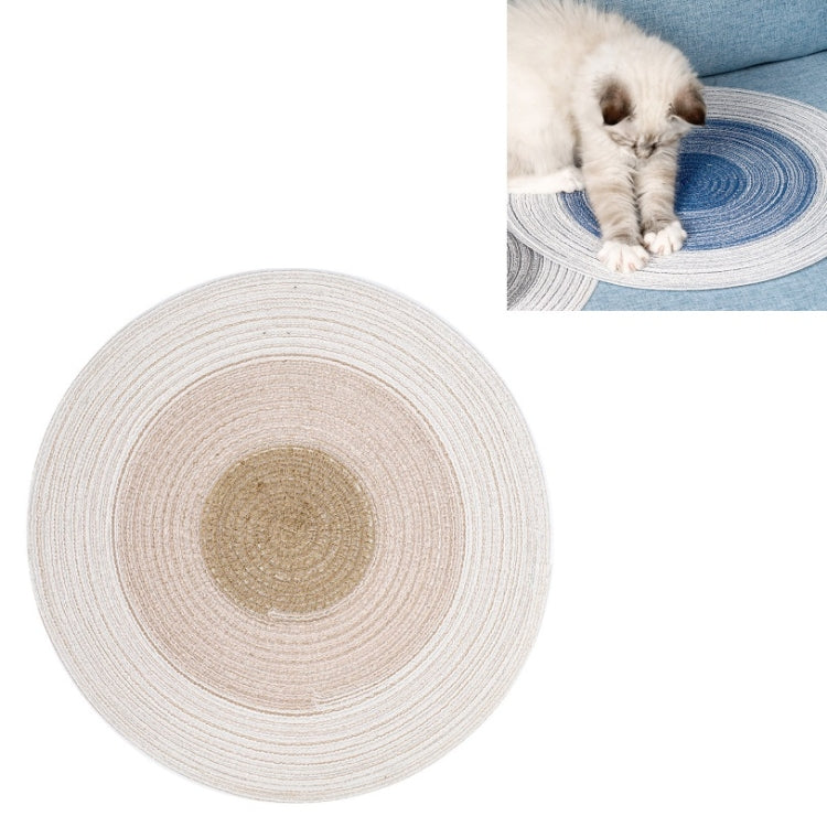 Pet Supplies Cat Scratching Board Hand-woven Ramie Grinding Pad