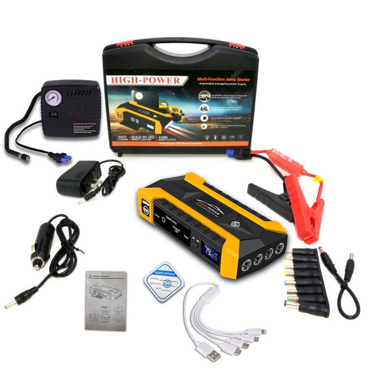 Car Emergency Starting Power 12V Car Multi-Function Mobile Car Battery, CN Plug, Battery capacity: 20000mAh