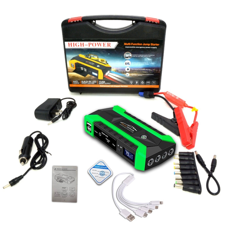 Car Emergency Starting Power 12V Car Multi-Function Mobile Car Battery, CN Plug, Battery capacity: 28000mAh
