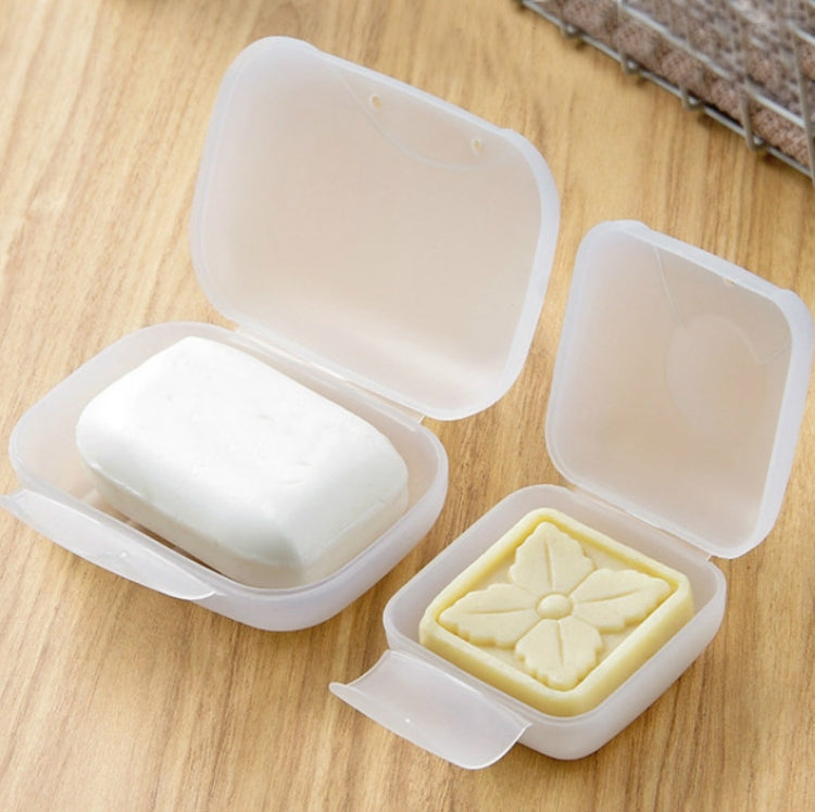 10 PCS Travel Handmade Soap Dish Portable With Lid Lock Drain Seal Soap Dish, Size: Small