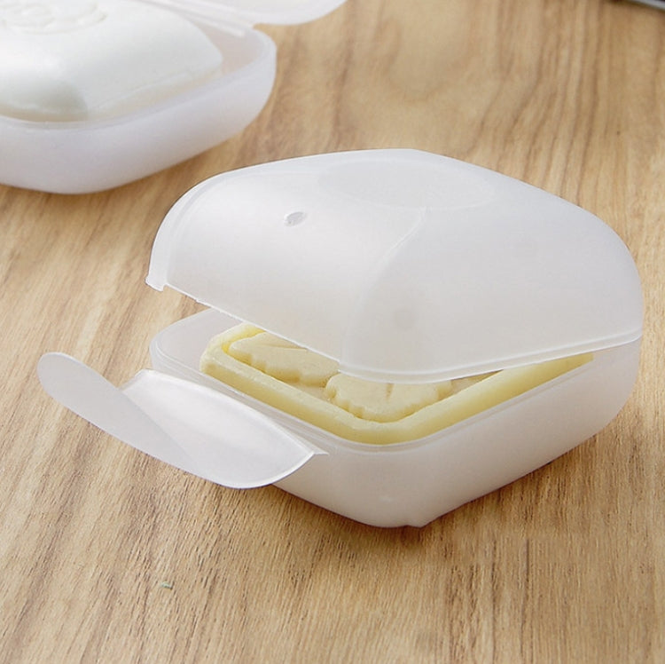 10 PCS Travel Handmade Soap Dish Portable With Lid Lock Drain Seal Soap Dish, Size: Small