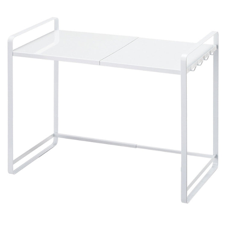 Telescopic Kitchen Microwave Oven Rack Floor Multi-layer Stove Top Shelf