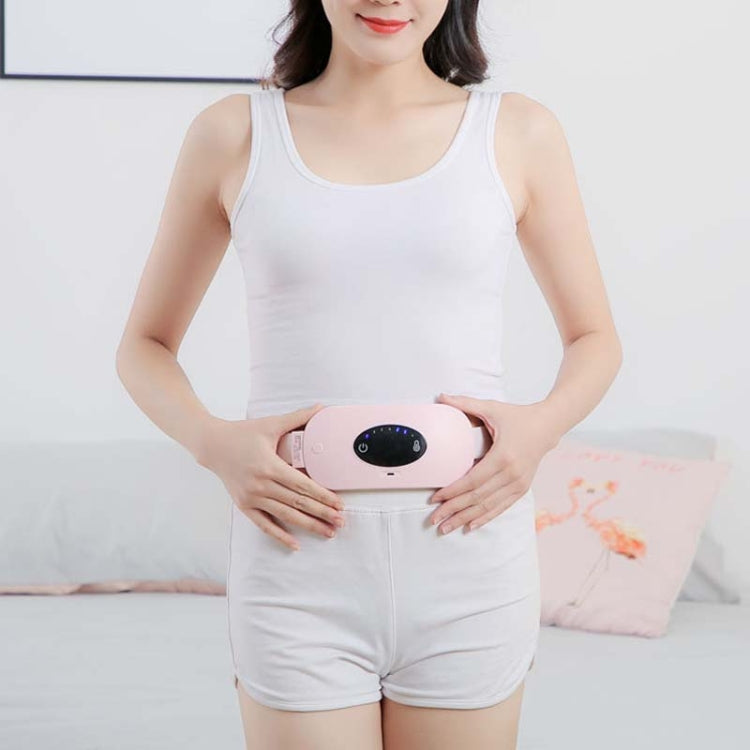 Intelligent Infrared Warming Uterus Treasure Belt Heating Vibration Massager,Random Color Delivery