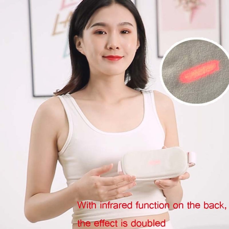 Intelligent Infrared Warming Uterus Treasure Belt Heating Vibration Massager,Random Color Delivery