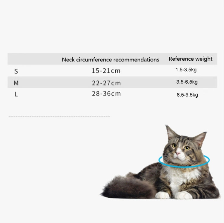 3 PCS Pet EVA Sponge Lick-proof Sterilization Collar, Size:S 15-21cm