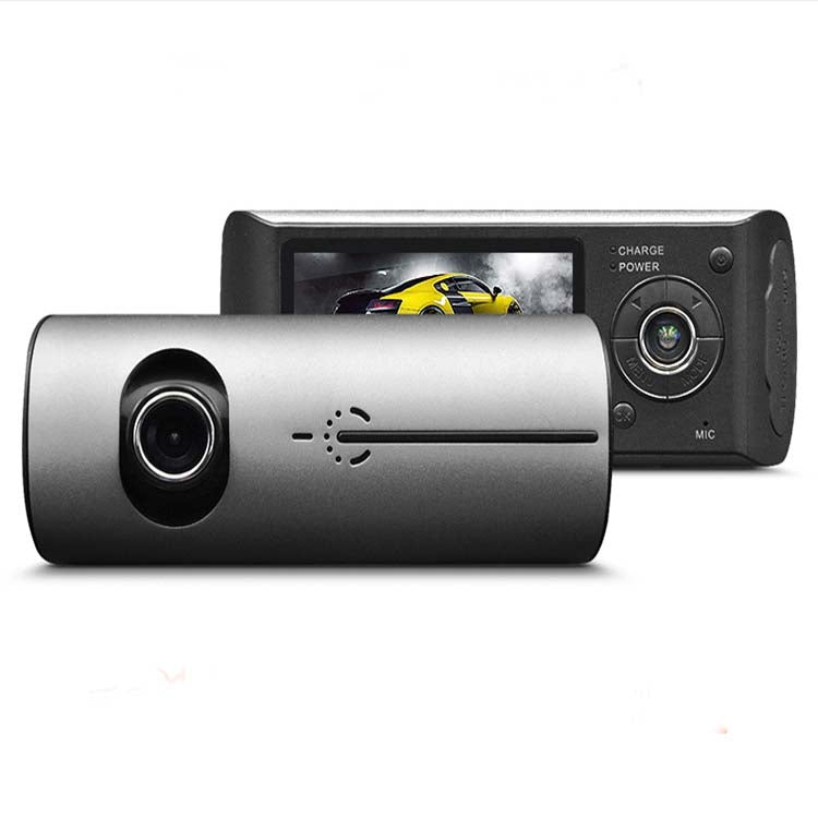 R300 2.7 Inch Screen Driving Recorder GPS Track HD Front And Rear Dual Recording Driving Recorder SQ Program