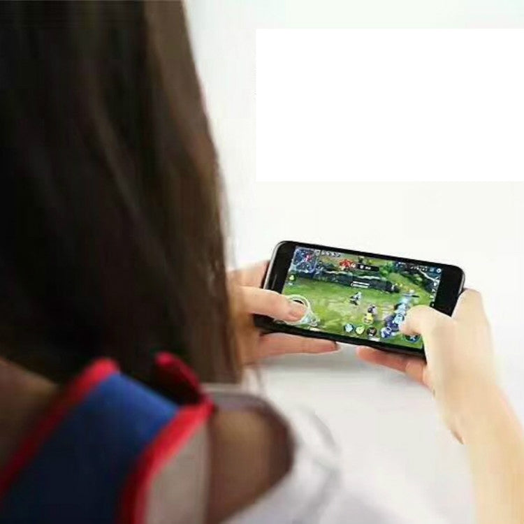 20 PCS Suction Cup Style Mobile Phone Games Joystick Artifact Hand Travel Button for Android / IOS Phones & Tablet PCs(White)