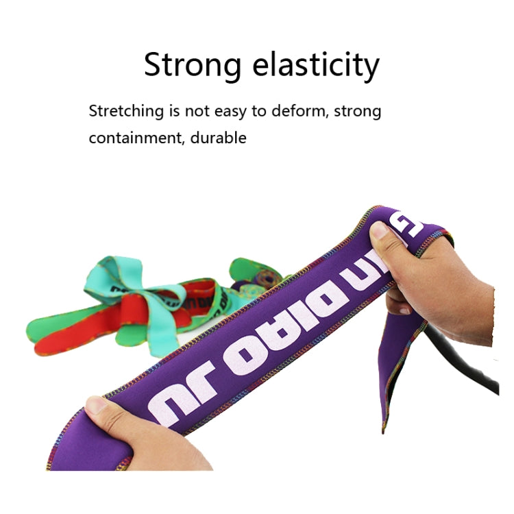 3 PCS Retractable Elastic Protection Rod Fishing Rod Bag Fishing Rod Storage Bag Thickened Long Section Fishing Rod Protection Bag, Random Color