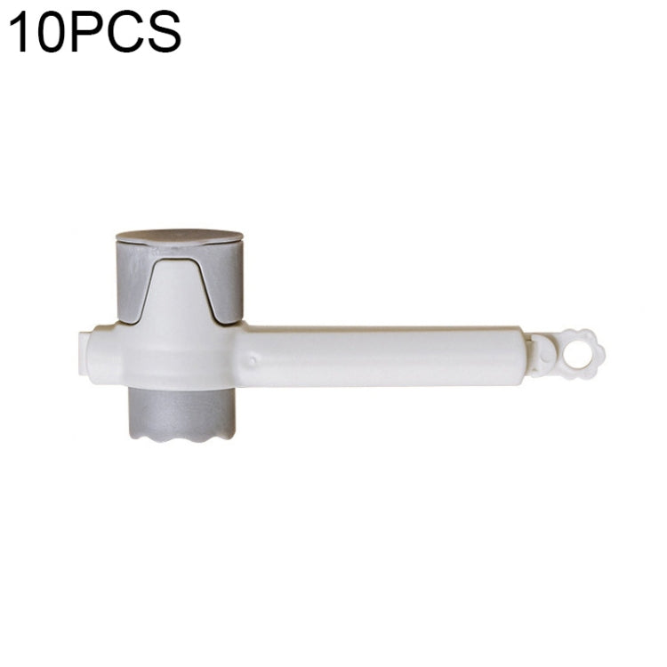 10 PCS Snack Sealing Milk Powder Clip Plastic Food Bag Sealer