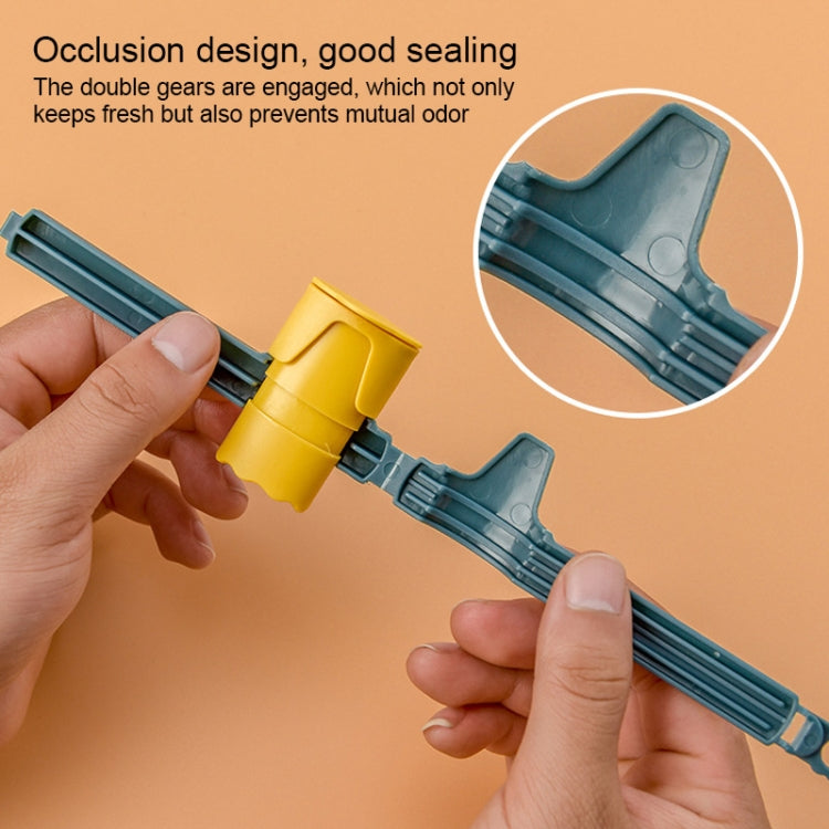 10 PCS Snack Sealing Milk Powder Clip Plastic Food Bag Sealer