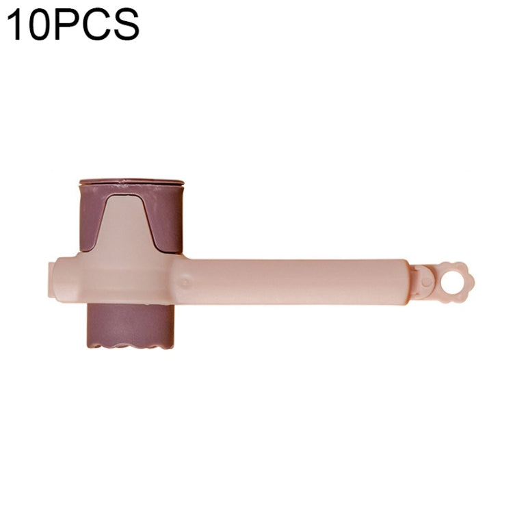 10 PCS Snack Sealing Milk Powder Clip Plastic Food Bag Sealer