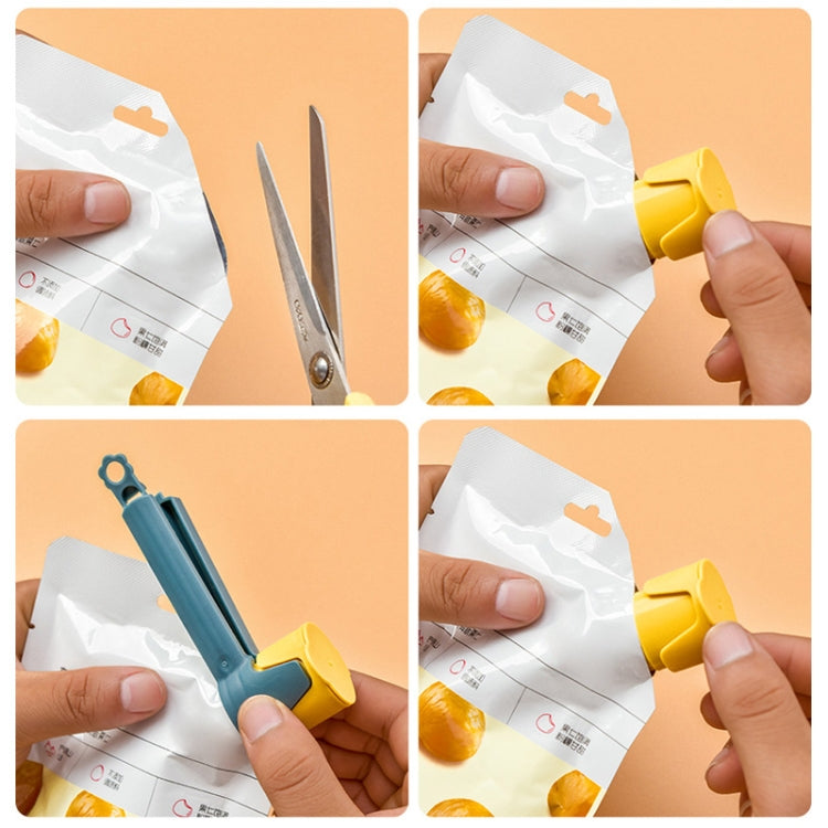 10 PCS Snack Sealing Milk Powder Clip Plastic Food Bag Sealer