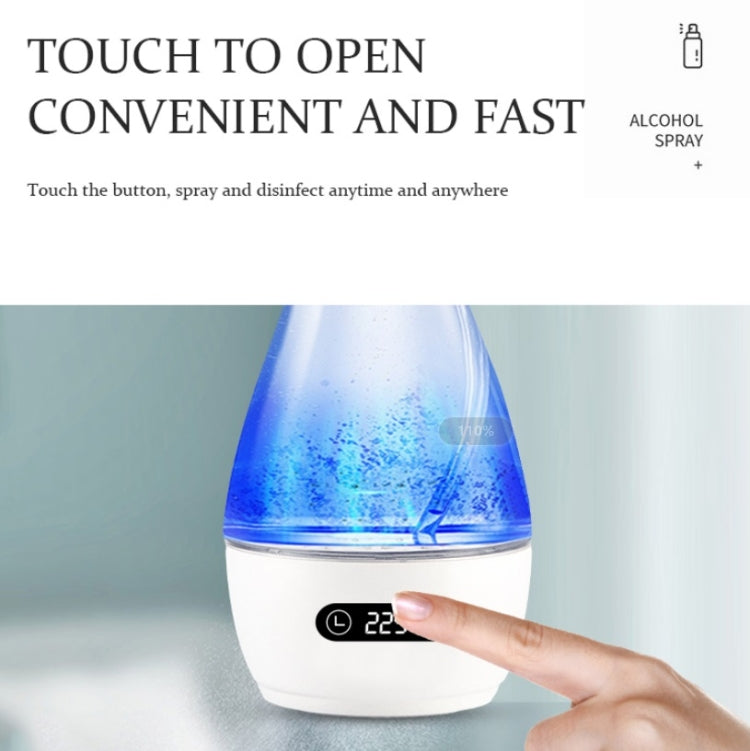 500ML Disinfection Water Maker Hypochlorite Disinfectant Clean Air Sprayer, Style:Touch + Display