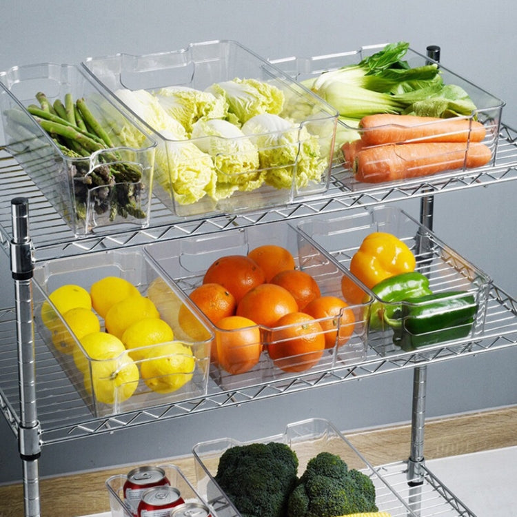 Kitchen Transparent Refrigerator Storage Box Pull-out Cans Beverage Bottle Storage Box, Specification: Small