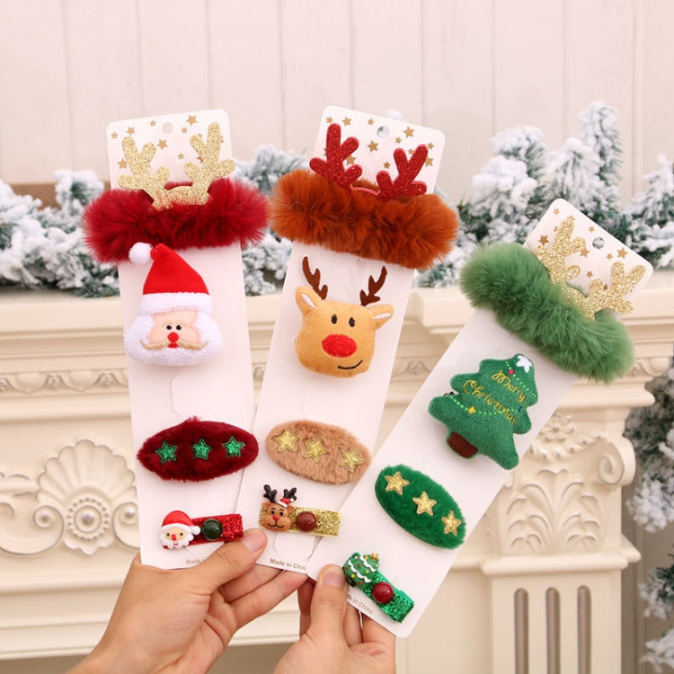 Christmas Gift Hairpin Brooch Bracelet Christmas Accessories