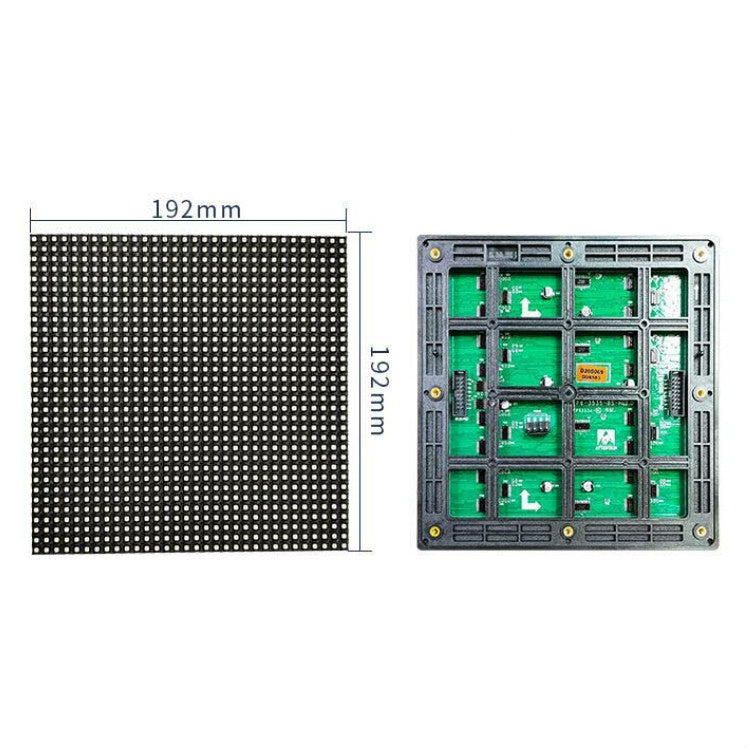 P6 Outdoor Surface Mount Unit Board Waterproof LED Display Colorful Display Module, Resolution: 32 x 32