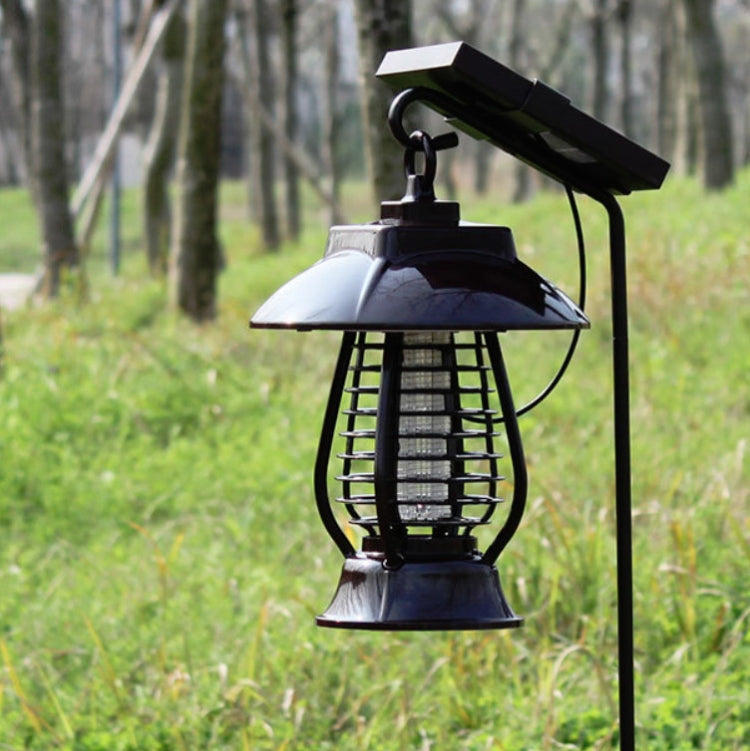 Outdoor Waterproof Solar Mosquito Killer Lamp Courtyard Garden Household Mosquito Catcher