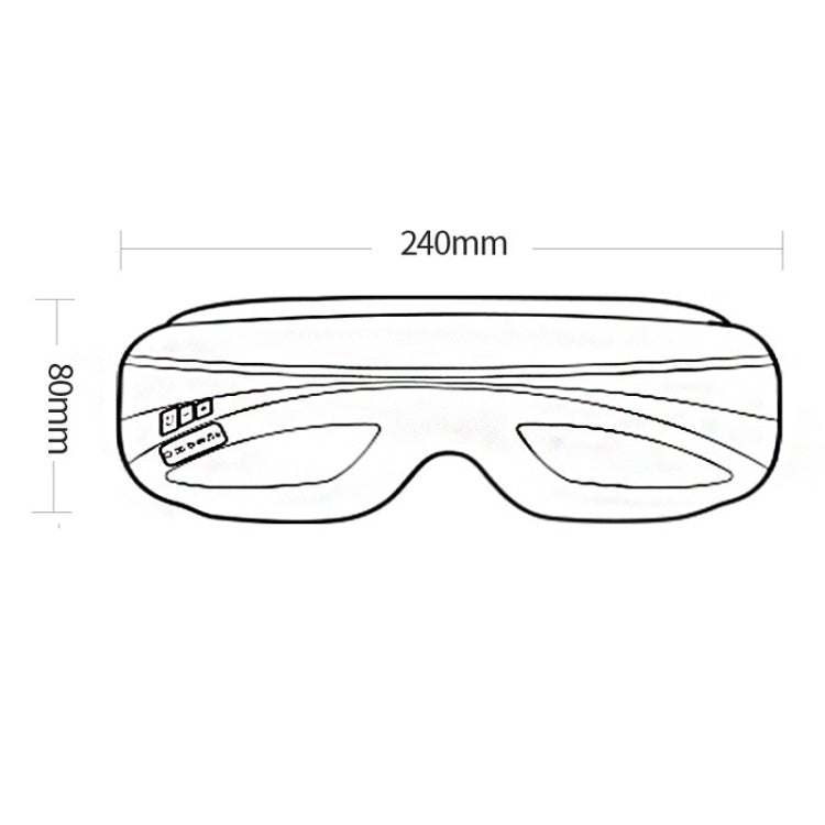 Air Pressure Heating Eye Massager Micro Current Eye Care Device