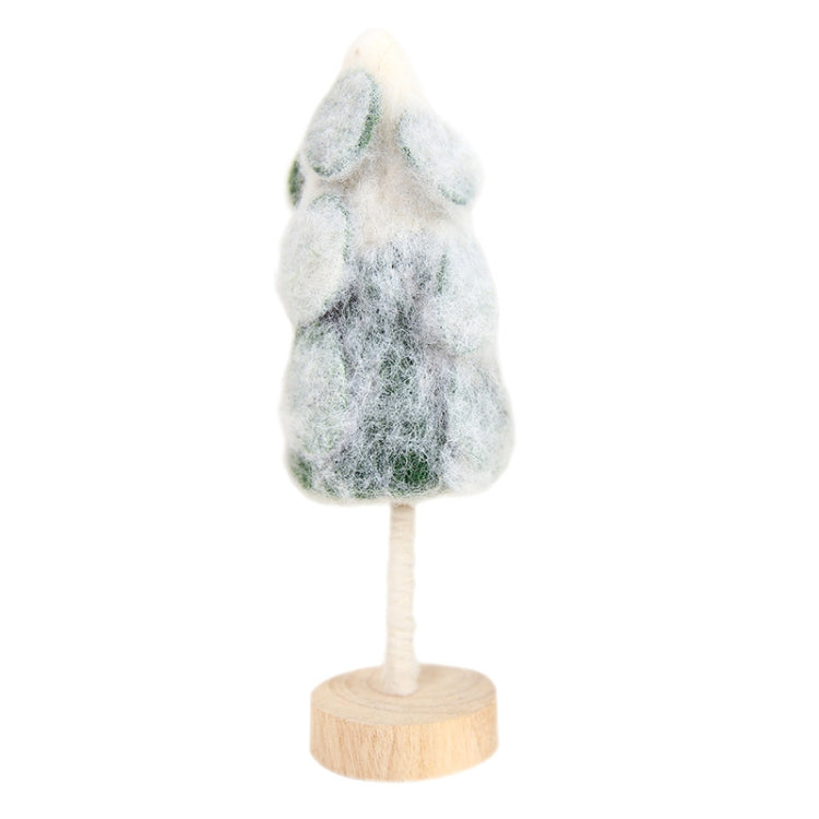 Christmas Felt Snowflake Small Christmas Tree Shopping Mall Window Restaurant Desktop Decoration, Size:S