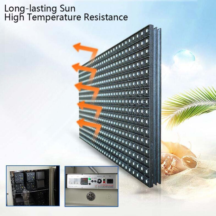 P10 Outdoor Full Color Screen LED Waterproof Advertising Screen Unit Board LED Module, Resolution: 32 x 16