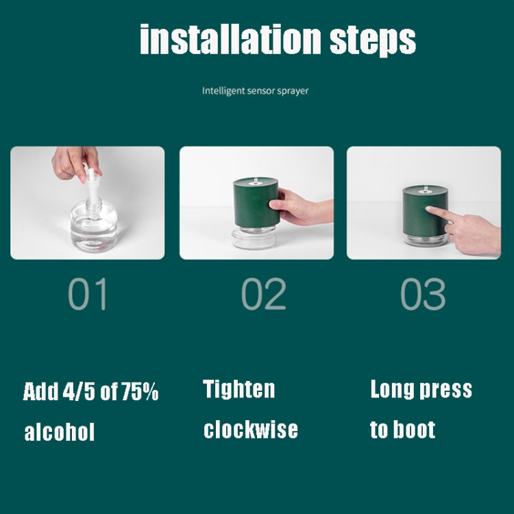 Smart Induction Automatic Alcohol Disinfection Sprayer Infrared Alcohol Disinfection Sprayer Non-Contact Hand Sterilizer