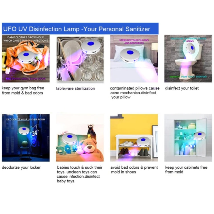 Portable Ultraviolet Germicidal Lamp Household Car UVC Ultraviolet Disinfection Lamp Sterilizer