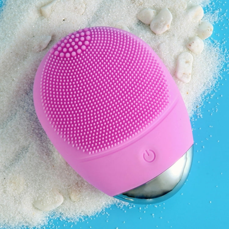 Mango Type Facial Electric Ultrasonic Silicone Cleanser