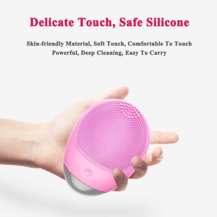 Mango Type Facial Electric Ultrasonic Silicone Cleanser