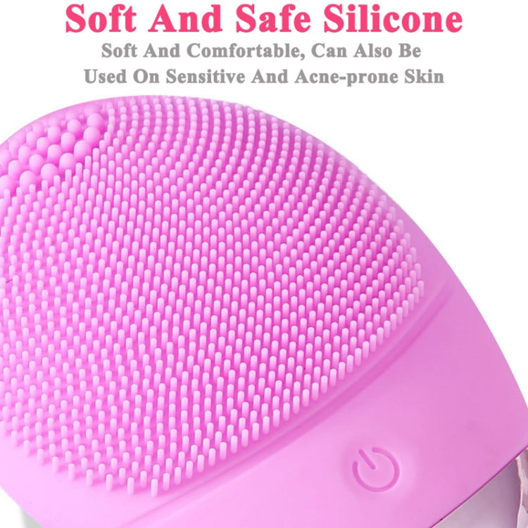 Mango Type Facial Electric Ultrasonic Silicone Cleanser