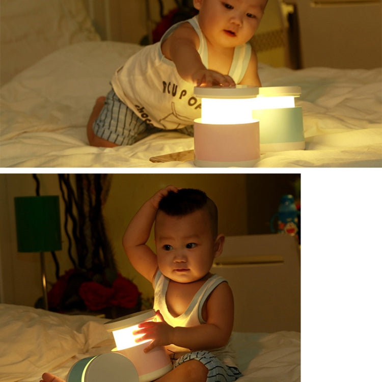 USB Table Lamp Portable Bedside Night Light Telescopic Switch Lamp