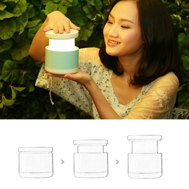 USB Table Lamp Portable Bedside Night Light Telescopic Switch Lamp