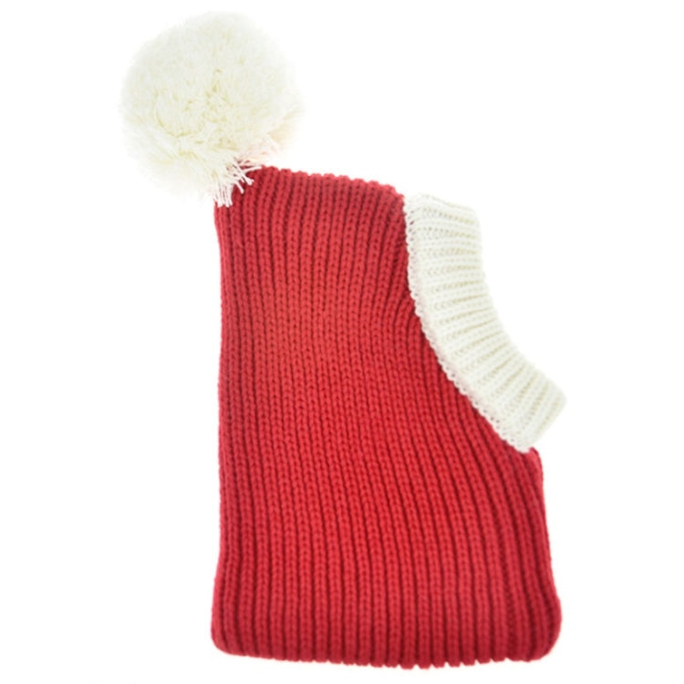 Pet Autumn & Winter Woolen Christmas Hat, Size: M