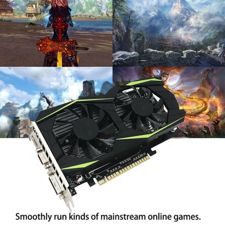 Graphics Card 1GB DDR5 Desktop Computer Graphics Card with HDMI / VGA / DVI Port