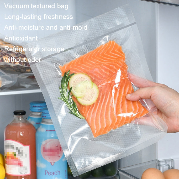 Food Vacuum Preservation Bag Grid Rice Packaging Vacuum Roll Bag, Size: 28x500cm