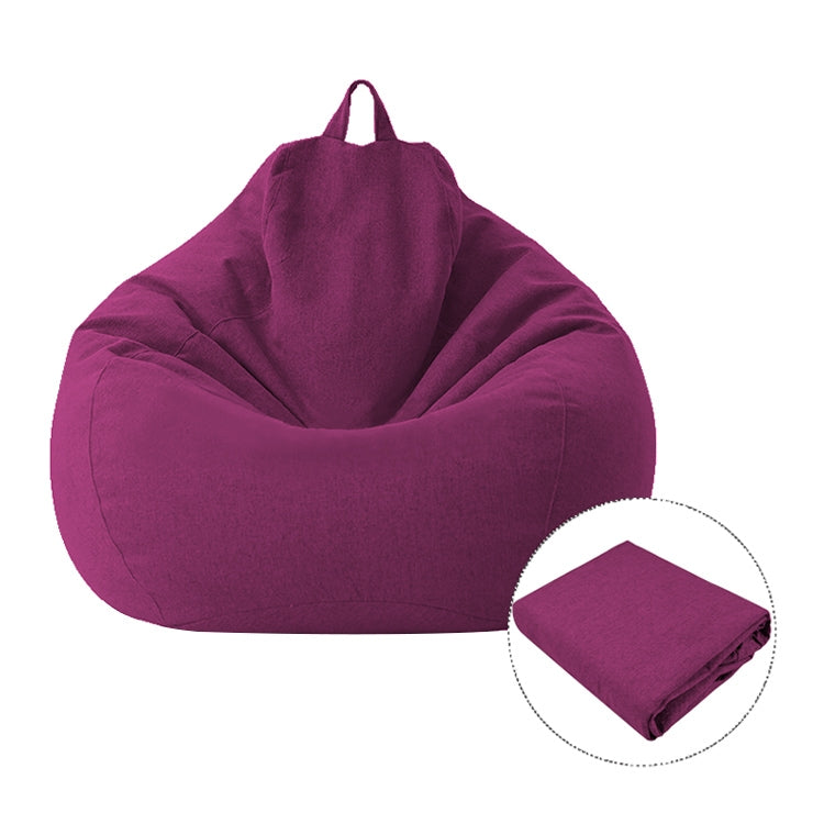 Lazy Sofa Bean Bag Chair Fabric Cover, Size: 80x90cm