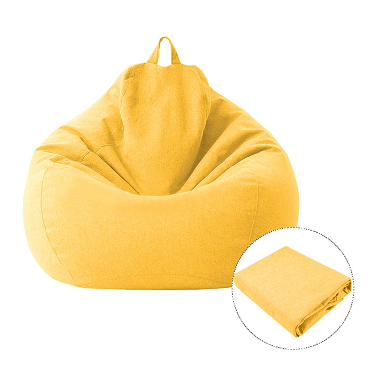 Lazy Sofa Bean Bag Chair Fabric Cover, Size: 80x90cm
