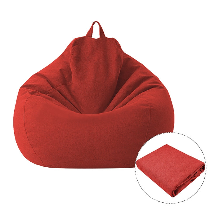 Lazy Sofa Bean Bag Chair Fabric Cover, Size: 80x90cm