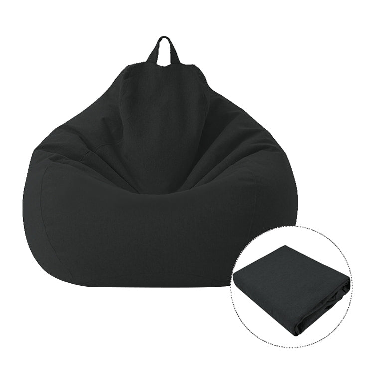 Lazy Sofa Bean Bag Chair Fabric Cover, Size: 80x90cm