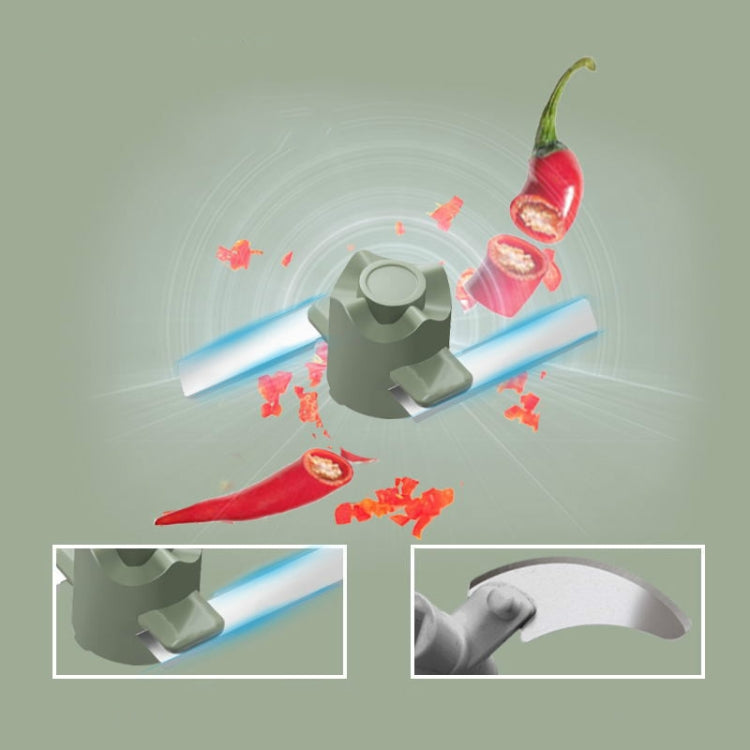 Household Kitchen Tool Vegetable Cutter & Garlic Masher, Colour: White