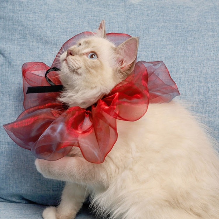 2 PCS Pet Scarf Halloween Christmas Dress Up Dream Triangle Scarf, Size: Cat S
