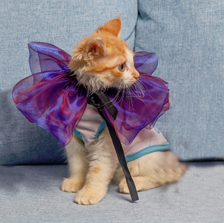 2 PCS Pet Scarf Halloween Christmas Dress Up Dream Triangle Scarf, Size: Cat S