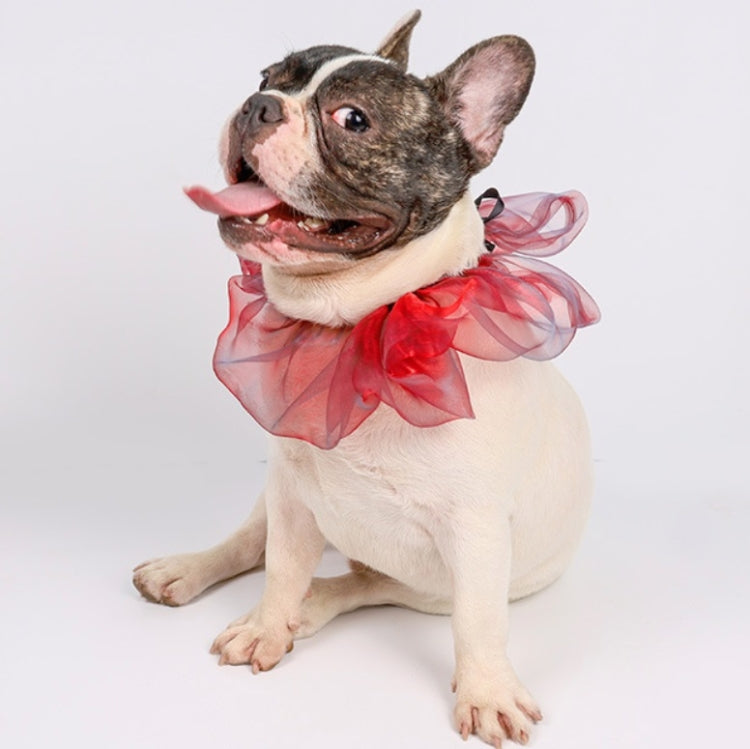 2 PCS Pet Scarf Halloween Christmas Dress Up Dream Triangle Scarf, Size: Dog L