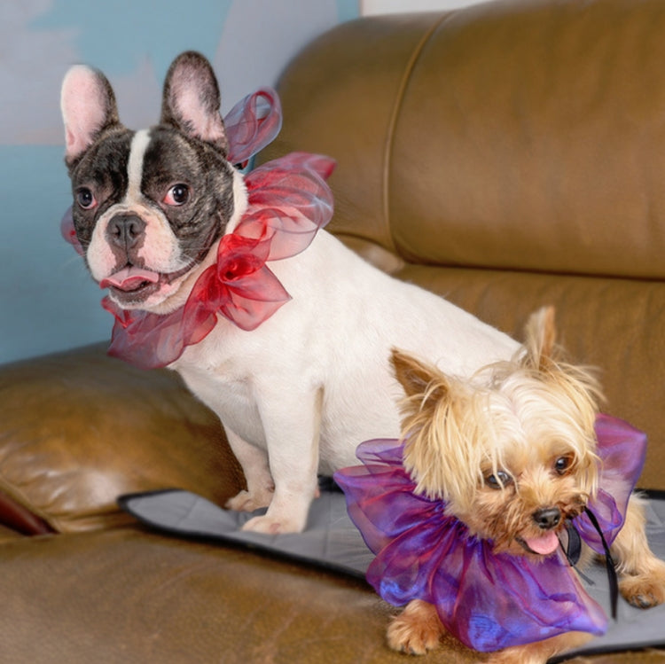 2 PCS Pet Scarf Halloween Christmas Dress Up Dream Triangle Scarf, Size: Dog L
