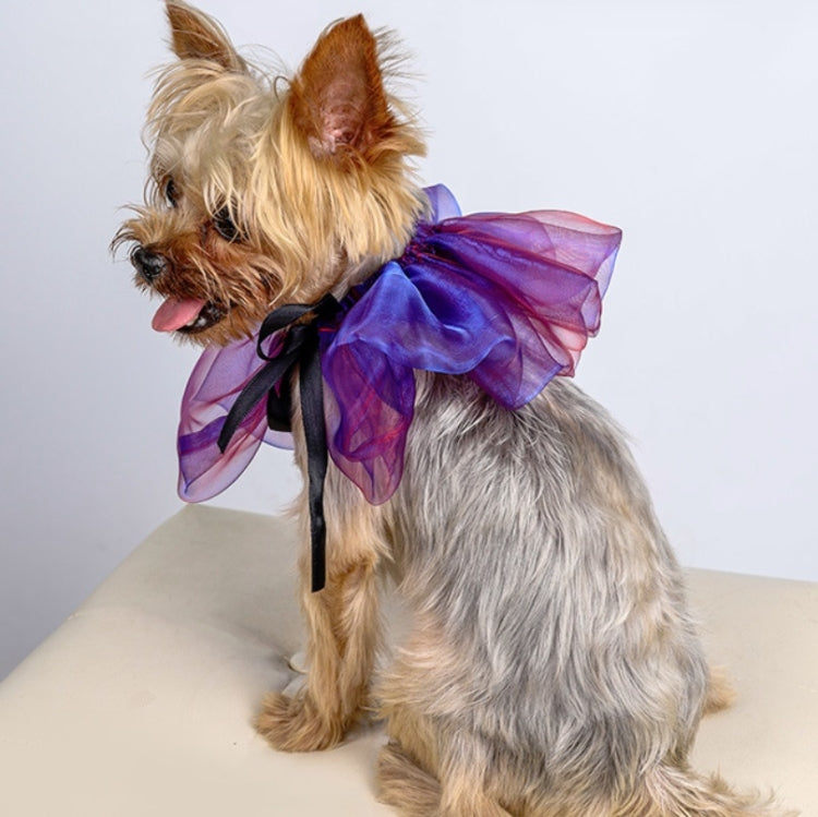 2 PCS Pet Scarf Halloween Christmas Dress Up Dream Triangle Scarf, Size: Dog L